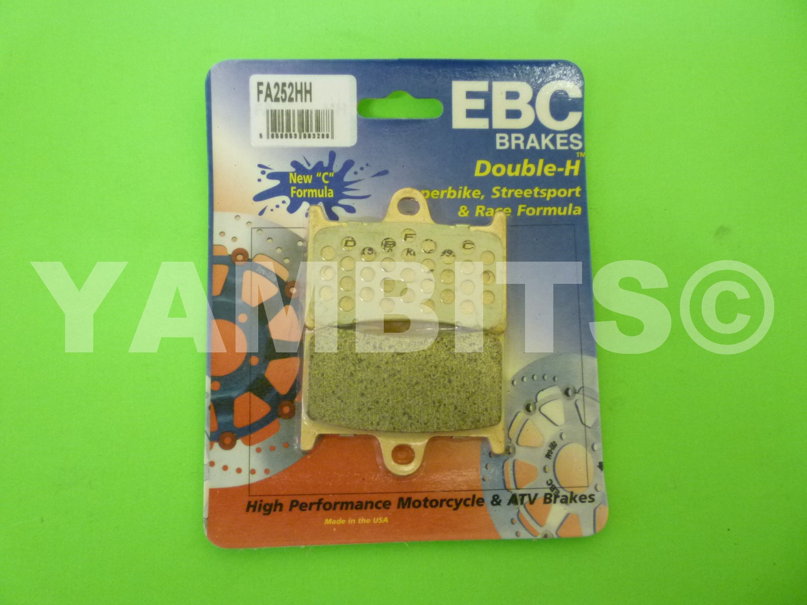 YZF600R Thundercat   Brake Pads Front EBC HH Sintered