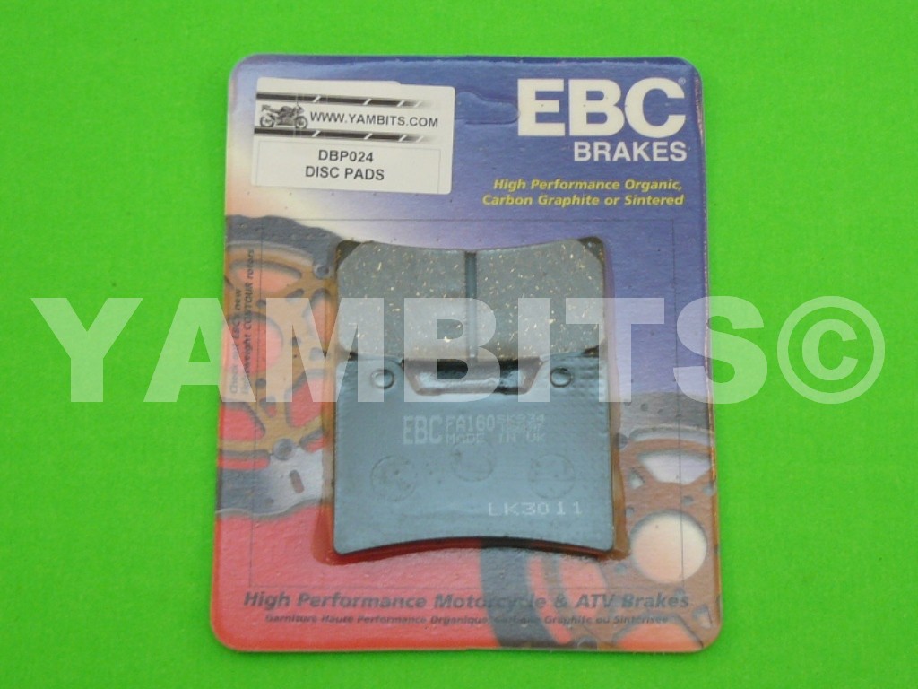 VMX1200 VMAX Brake Pads Front EBC