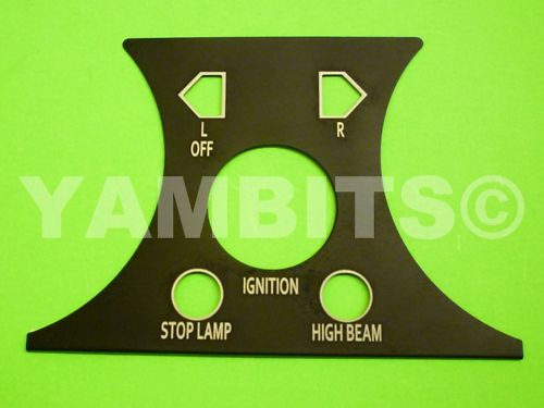 RD250 Dash Facia Panel