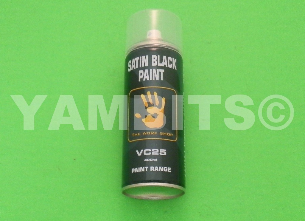 Satin Black Paint