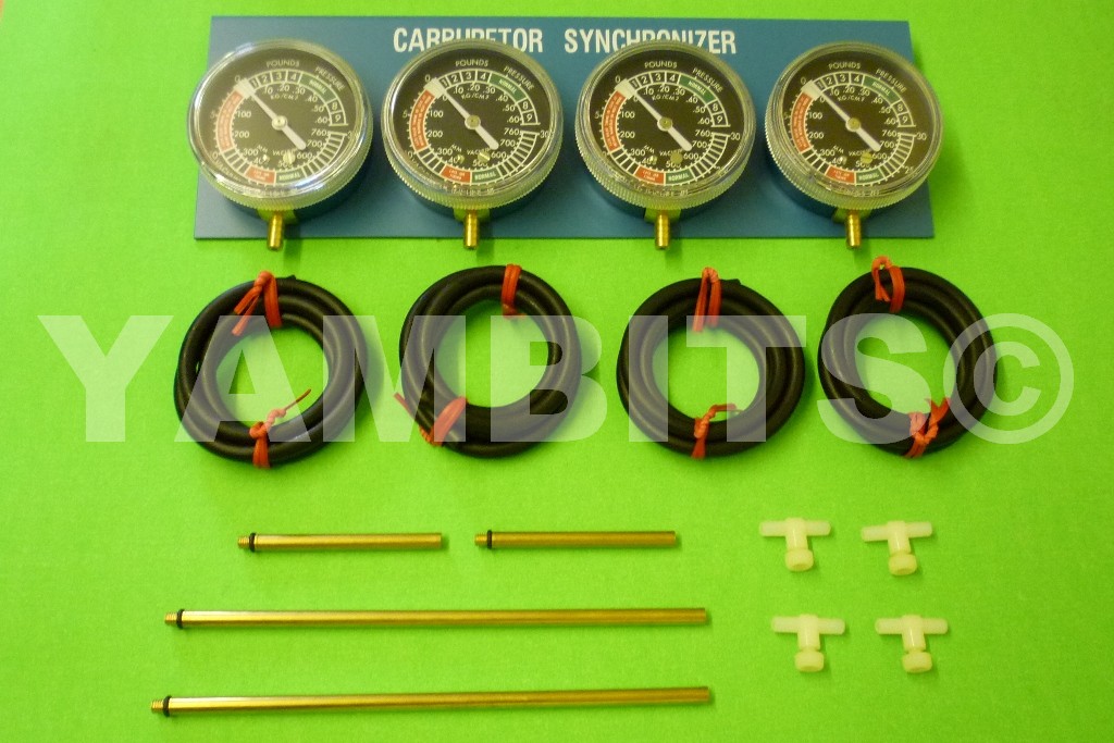 4 Cylinder Vacuum Gauge Kit