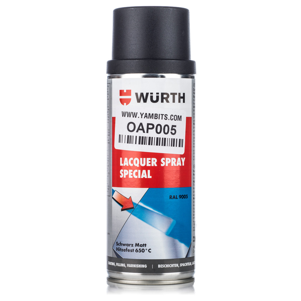 Exhaust Paint Hi-Temp - Wurth 400ml