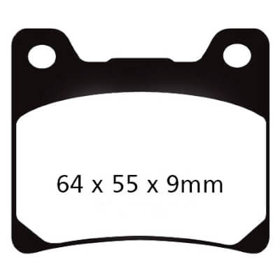 XJ900S Diversion Brake Pads Rear EBC HH Sintered