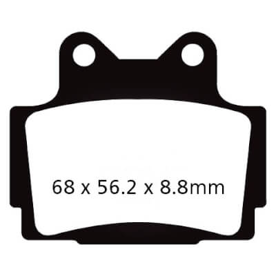 TZR250R Brake Pads Rear EBC HH Sintered