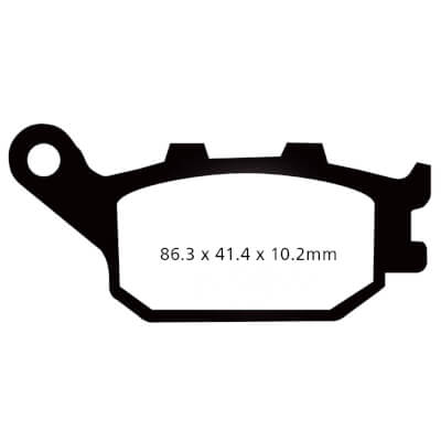 FZ6SA Fazer ABS Brake Pads Rear EBC