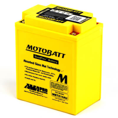 FZR1000 EXUP Battery Motobatt - Sealed