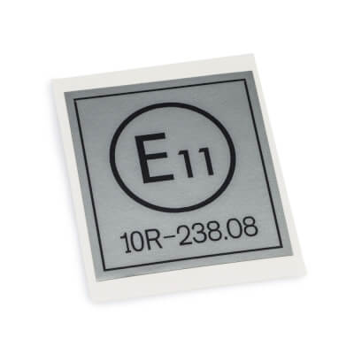 RD400C E11 Frame Decal