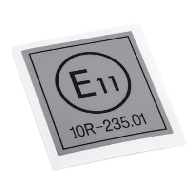 FS1EDX E11 Frame Decal