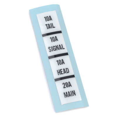 RD250LC Fusebox Decal