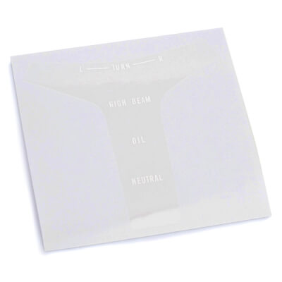 RD250LC Clock Console Decal