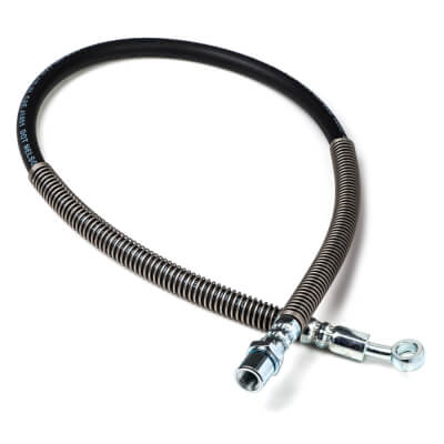 RD400E USA Brake Hose Front High Bar