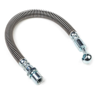 XS650 Brake Hose Upper Low Bar 1975-1976