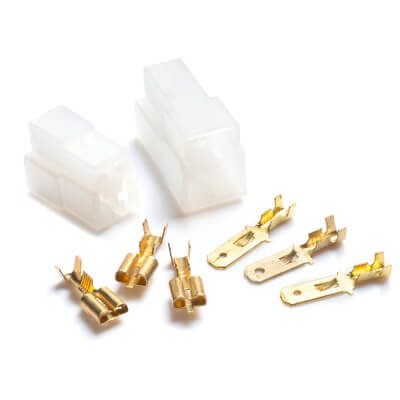 Connector Block Kit 3 Way 6.3mm Flat Pin