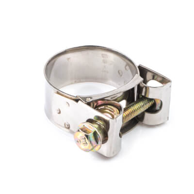 Stainless Steel Exhaust Clamp 37-40mm