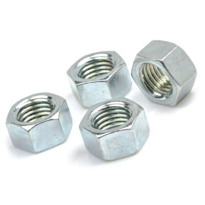 RZ350LC Rear Sprocket Nut Kit - Silver