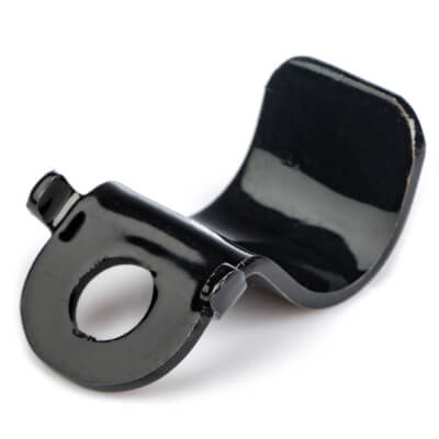 RD400E USA Headlight Bracket Brake Hose Clamp