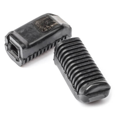 SR250 Footrest Rubbers Front