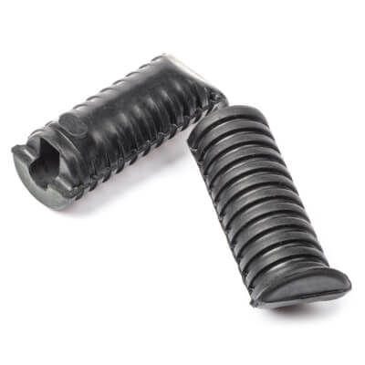 RD125 1976 Footrest Rubbers Front