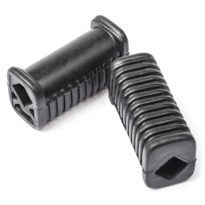 SR500 Footrest Rubbers Rear