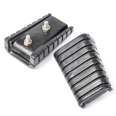 XV535 Virago Footrest Rubbers Front