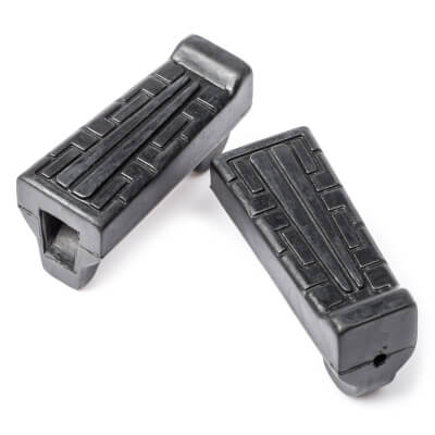 YBR125ED Footrest Rubbers Front
