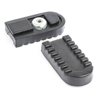 XT660Z Tenere Footrest Rubbers Front