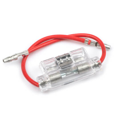 XT500C Inline Fuse Holder (male-male terminals)