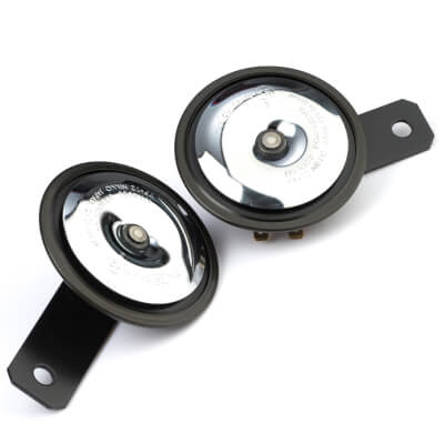 RD350 YPVS N1 Horns Twin Chrome 12V