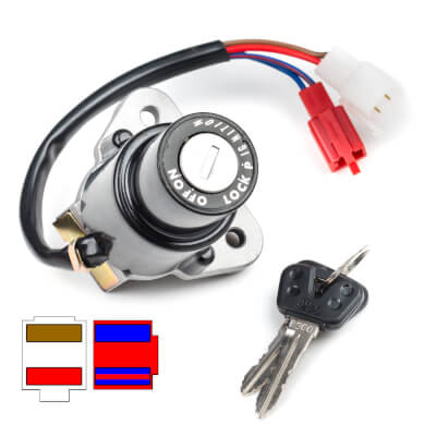 XV1100 Virago Ignition Switch