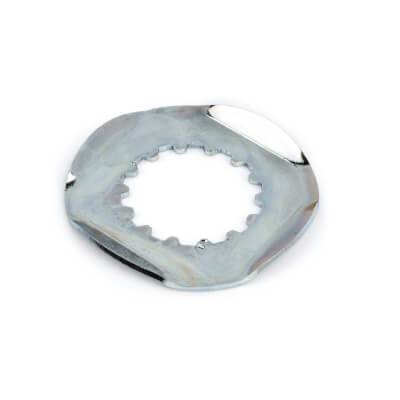 YZ85 Sprocket Lock Tab Front