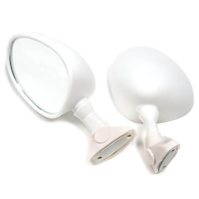 FZR1000 EXUP Mirrors - White