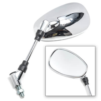 VMX1200 V-MAX Mirror L/H Oval Head Short Stem