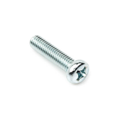 BZP Panhead Screw M6 X 25MM