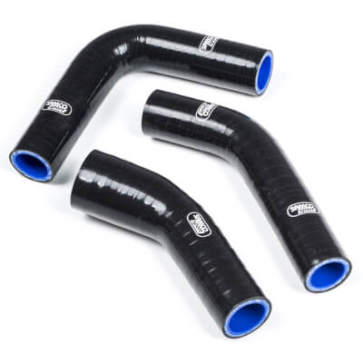RD350LC Samco Black Silicone Hose Kit