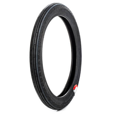 RD200 1979 Tyre Front Ribbed (C/W) - Vee Rubber