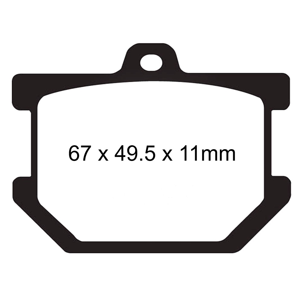 XS750 Brake Pads Front EBC