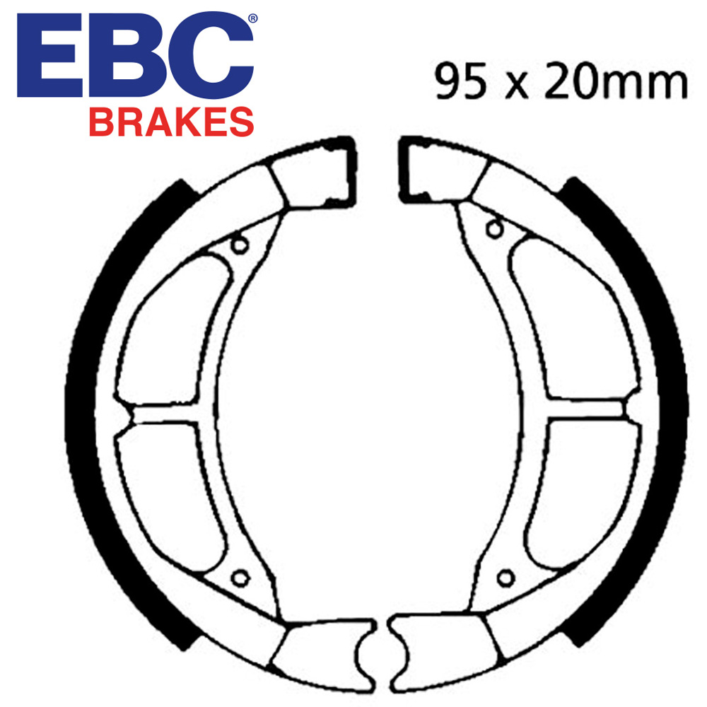TY80 Brake Shoes Front EBC