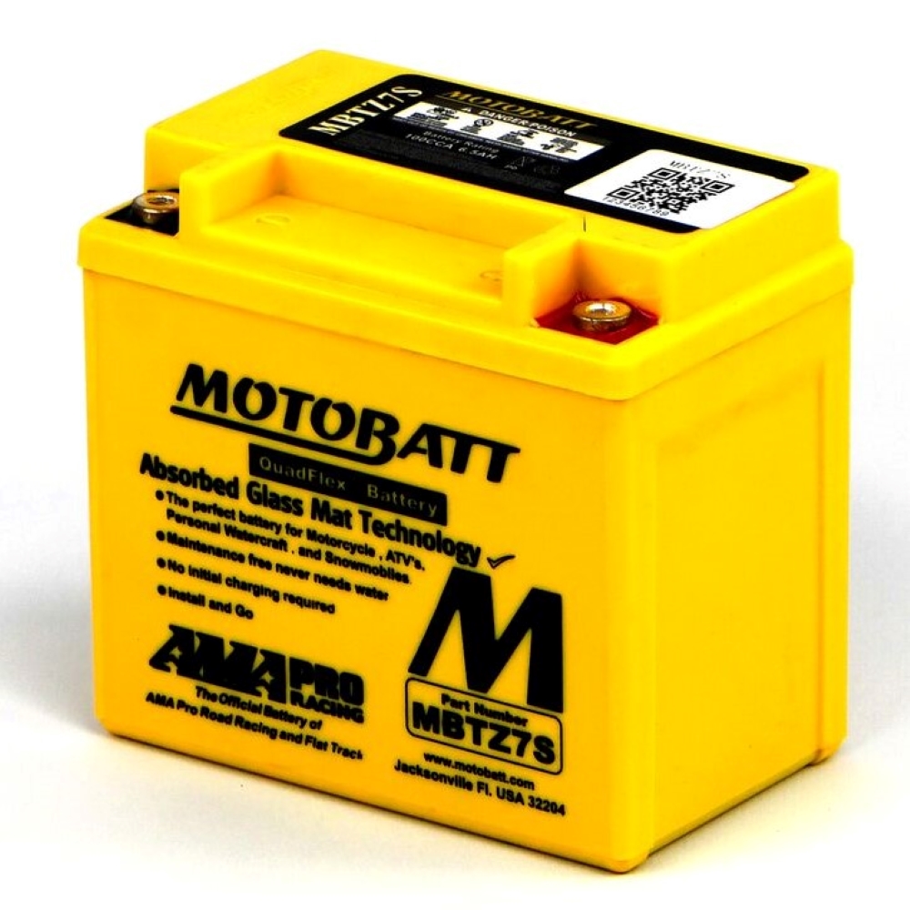 TDR125 Battery Motobatt - Sealed