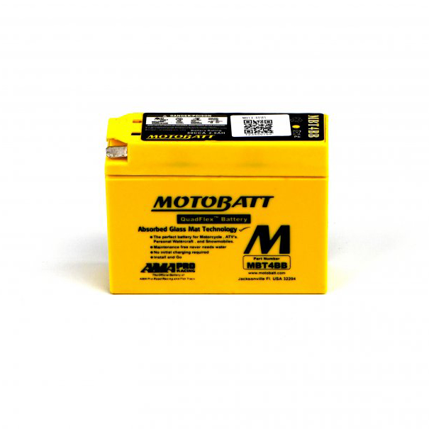 MBT4BB Motobatt Battery - Sealed (Replaces YT4B-BS and GT4B-5)