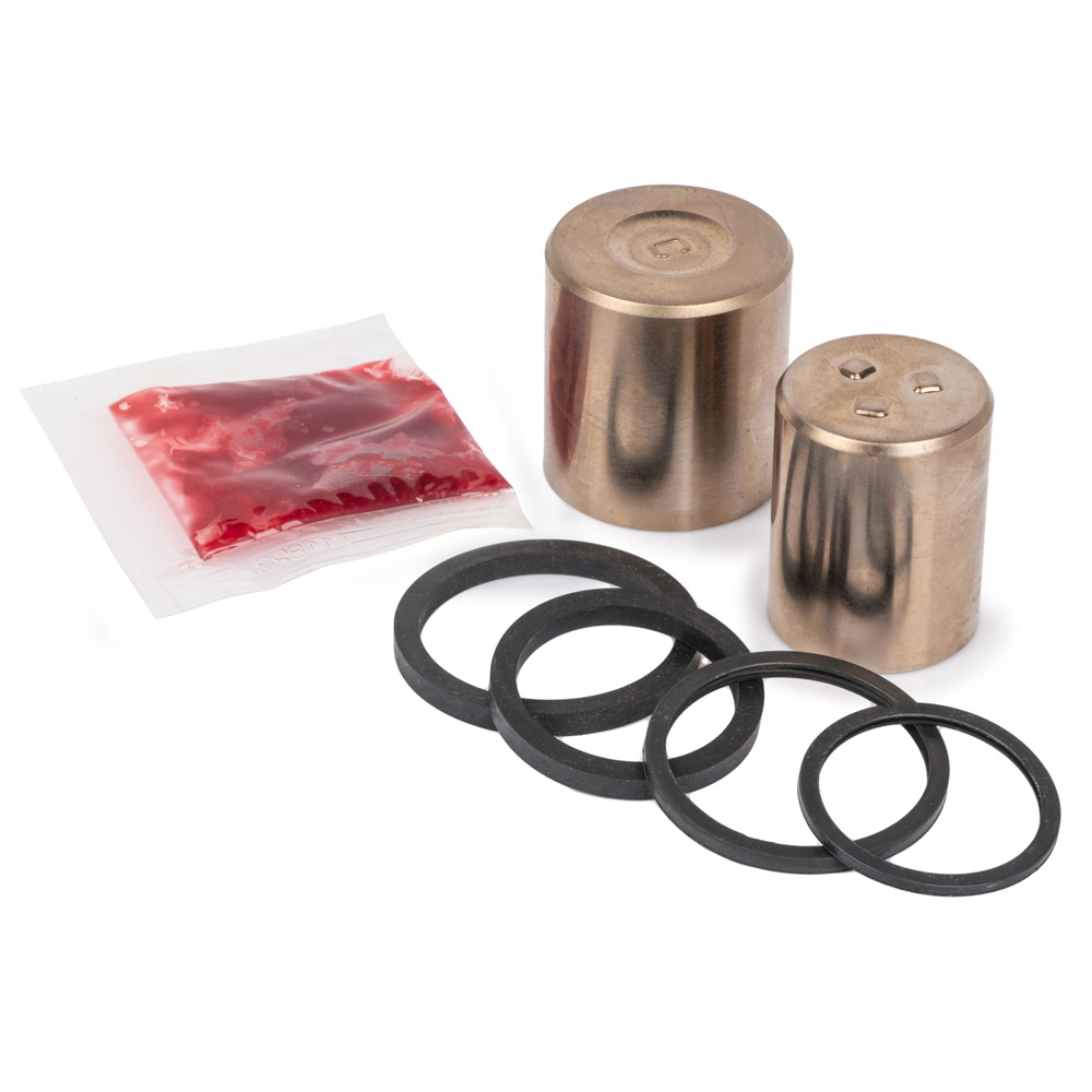 Brakecrafters Front Brake Caliper Rebuild Kit W/ Stainless Pistons – Fits 1982 Yamaha XV920J VIRAGO
