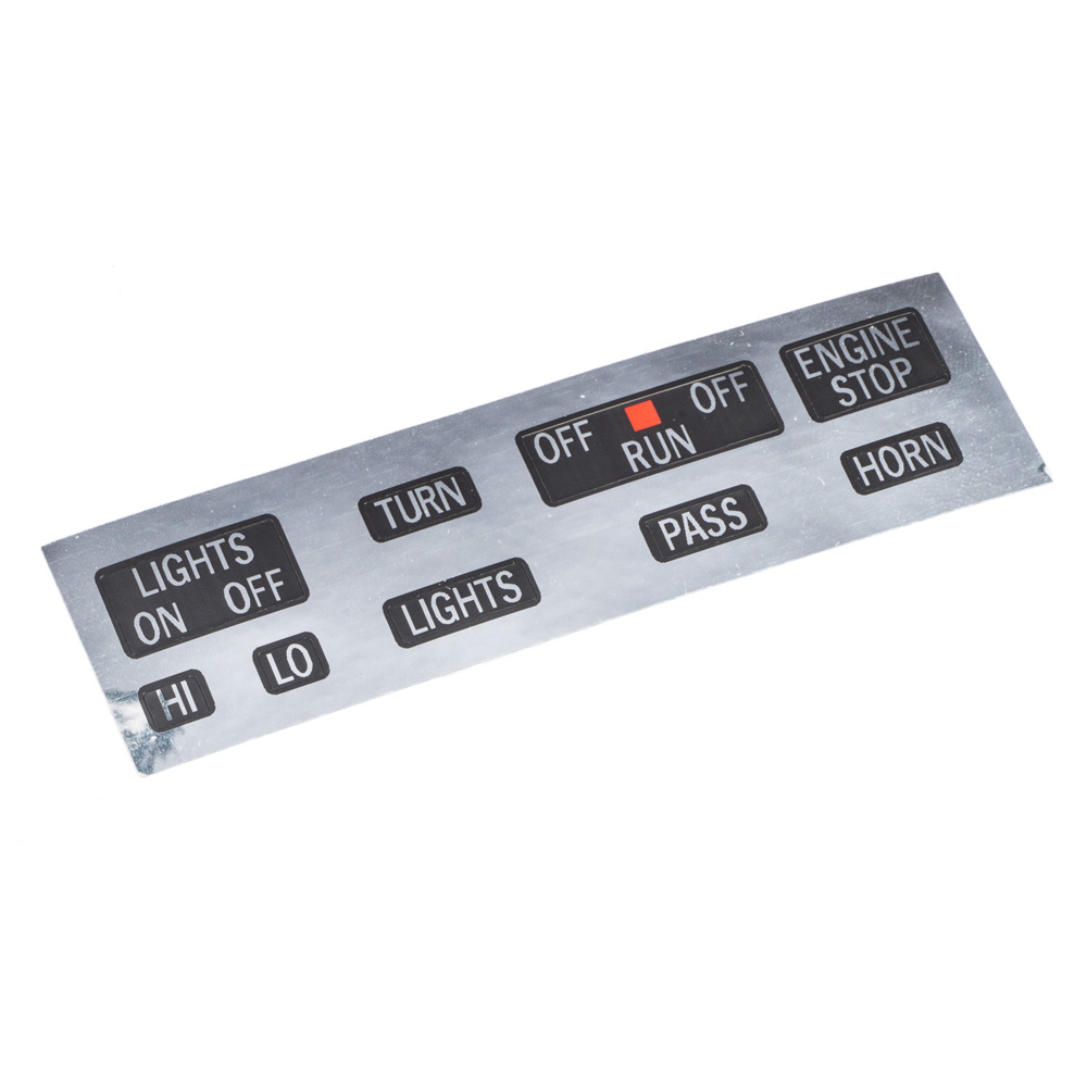 RD250D Handlebar Switch Gear Decal Set