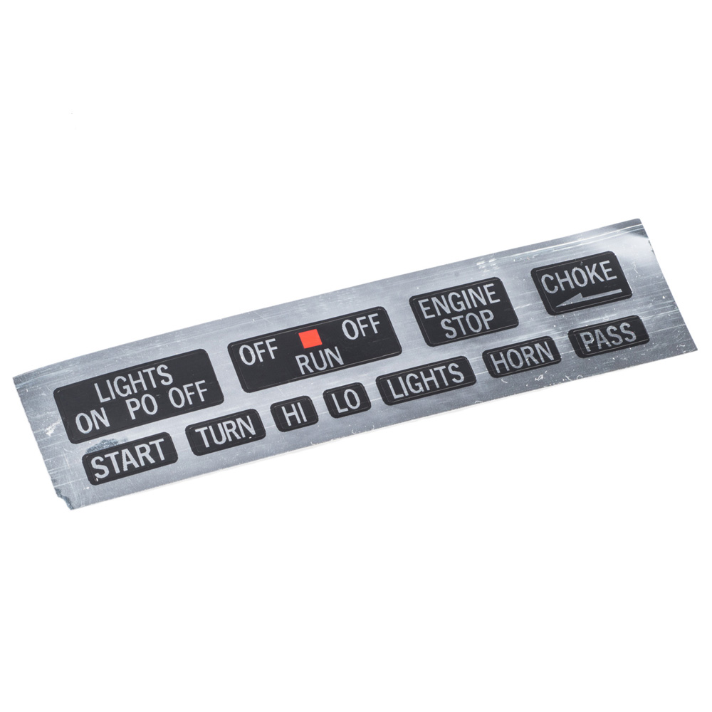 XS650SE Handlebar Switch Gear Decal Set