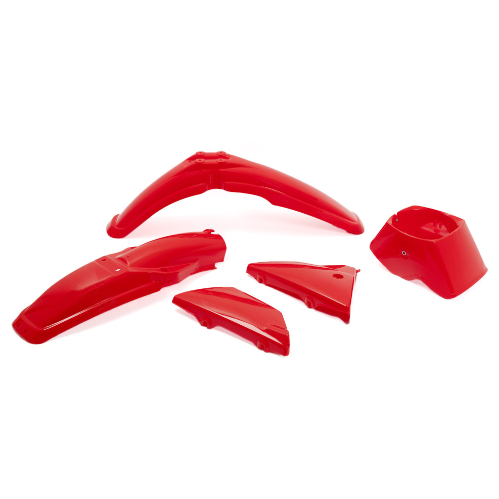 DT80MX Plastics Kit - Chappy Red