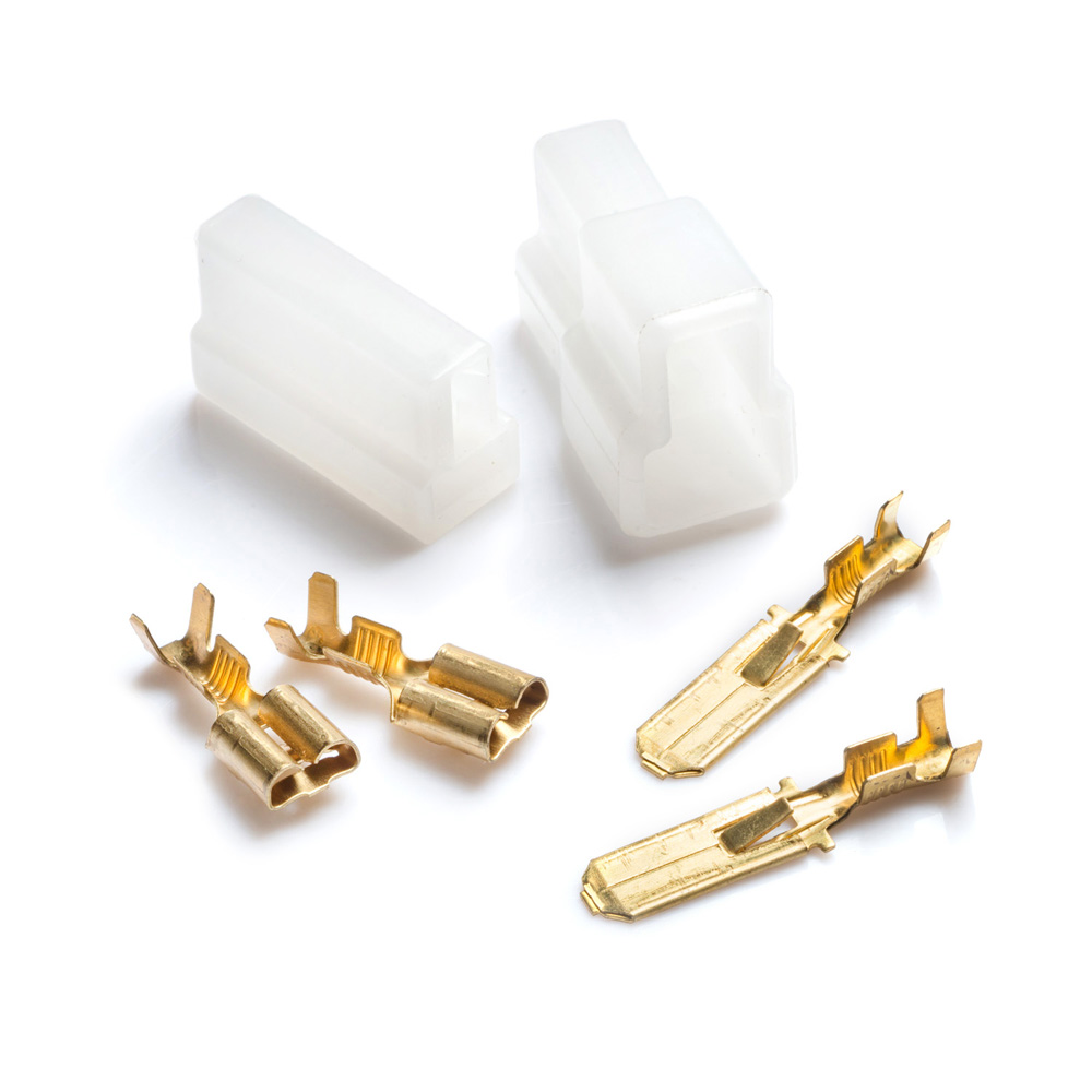 Connector Block Kit 2 Way 6.3mm Flat Pin T Shape