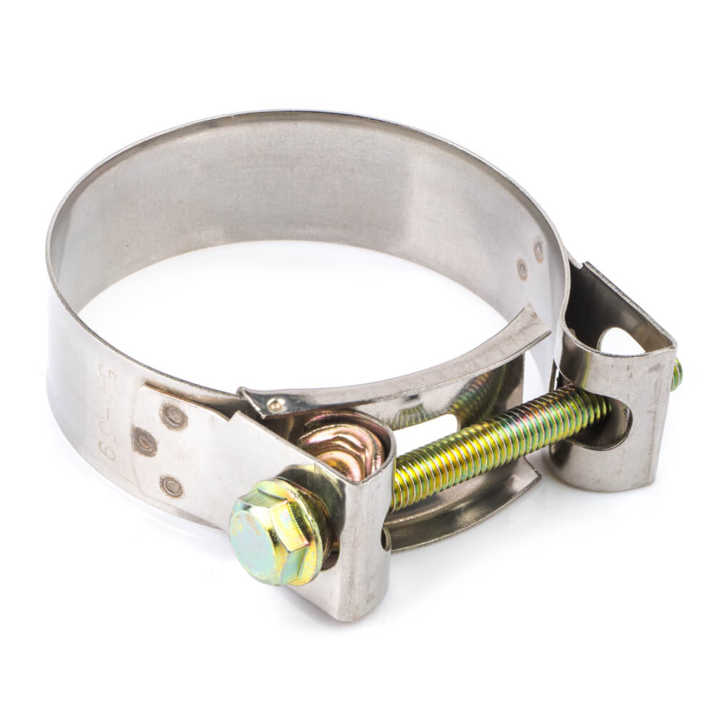 Stainless Steel Exhaust Clamp 51-55mm