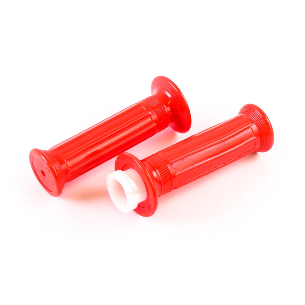 DT50MX Handlebar Grips With Throttle Tube - Red