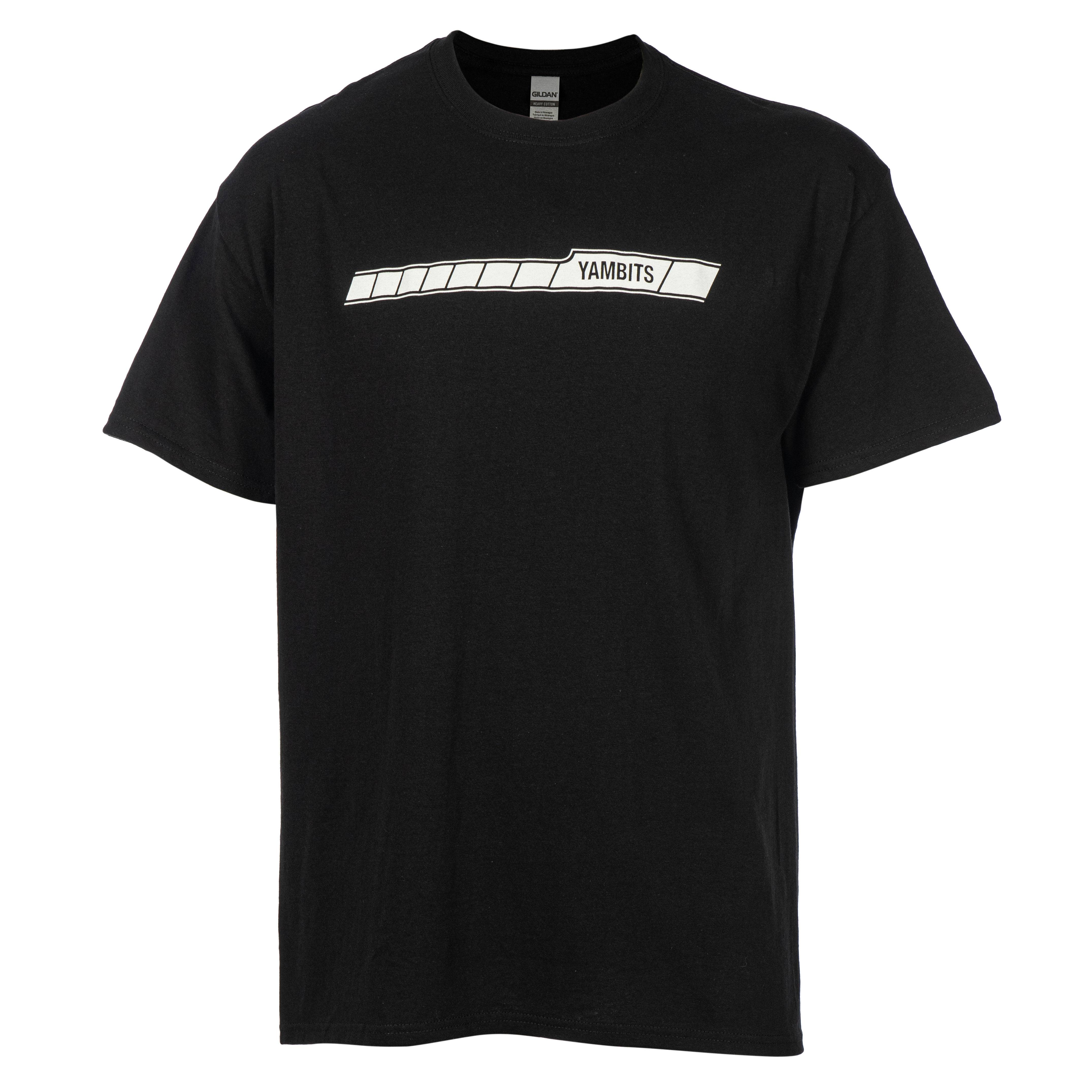 Yambits Black Speedblock Logo T-Shirt