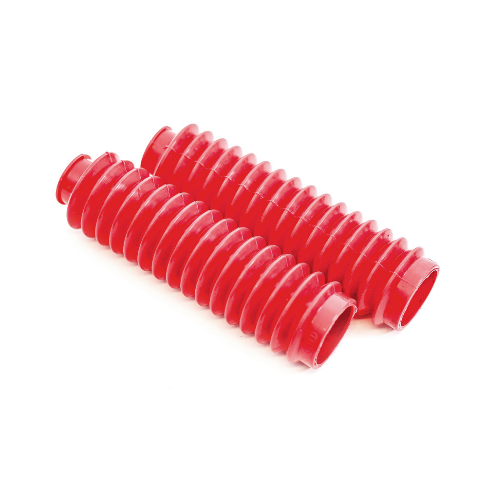 DT80MX Fork Gaitors - Red