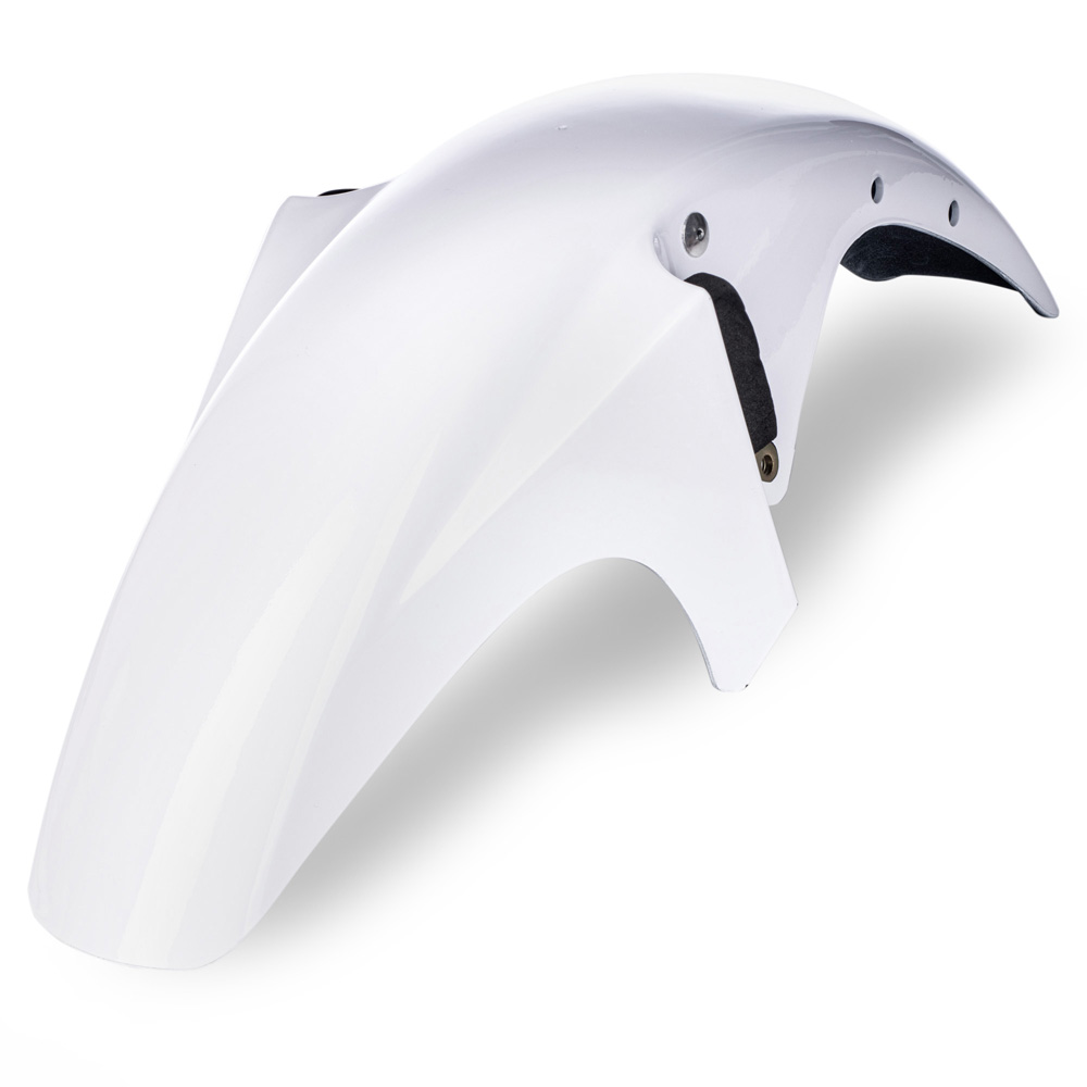 YBR125ED Mudguard Front - White 2014-2017