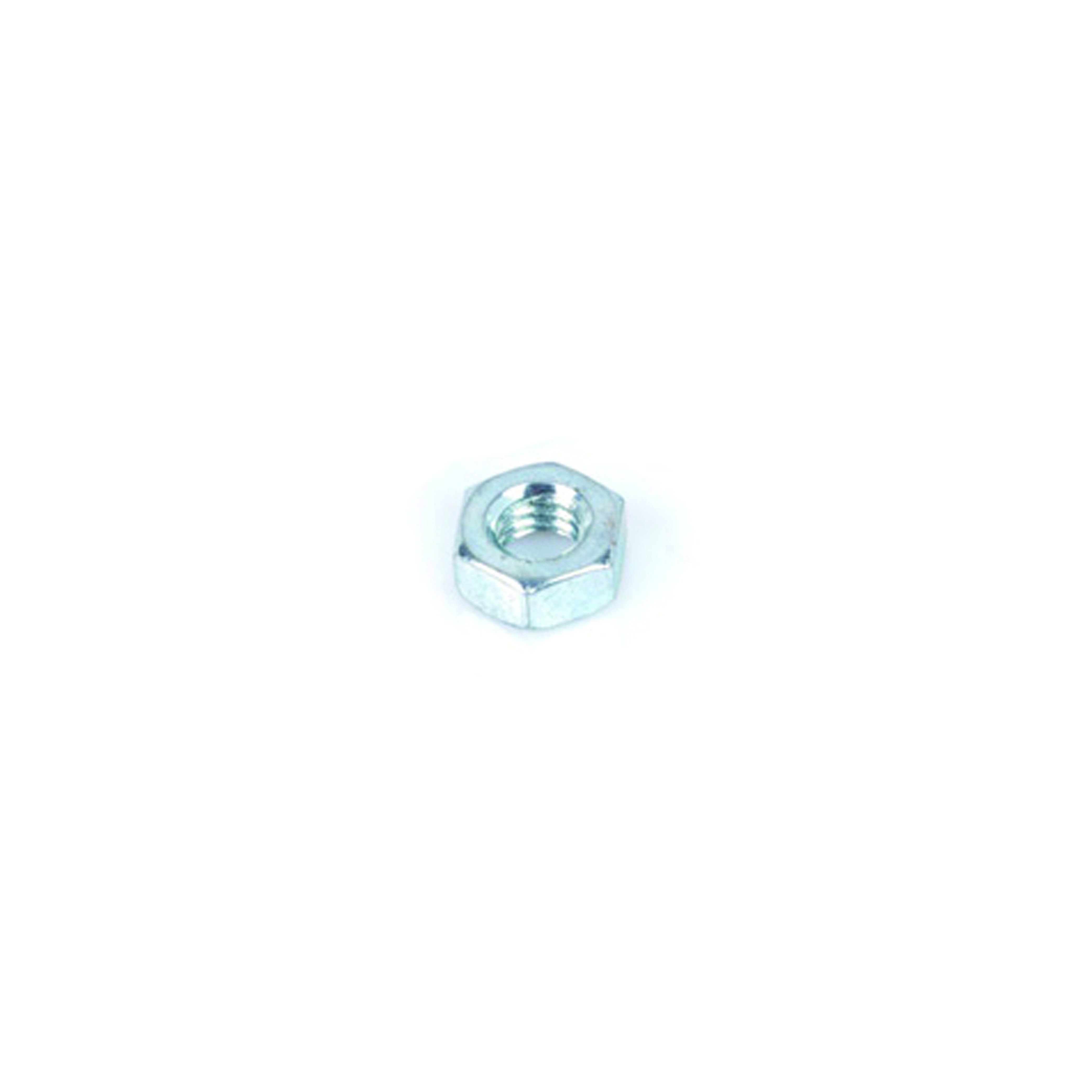 M5 x 0.8mm - BZP Plain Nut (8mm Hex)